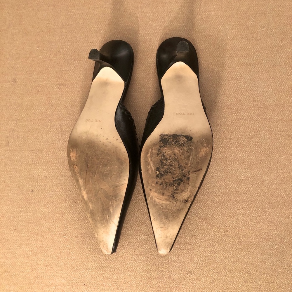 Me Too Pointed Toe Backless Heel. - image 4